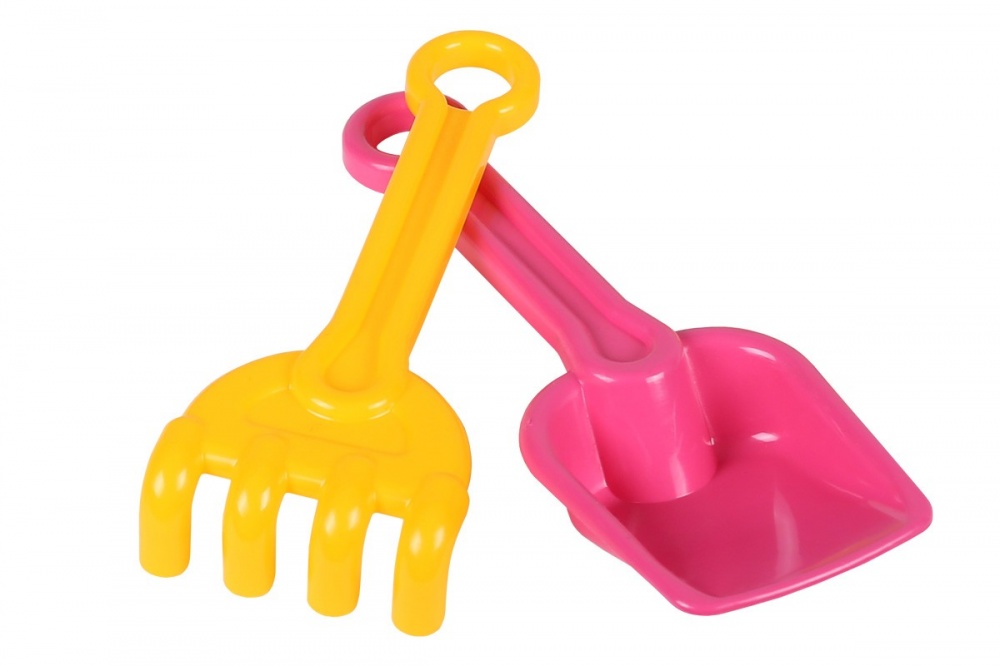 Набір для гри з піском PIXIE Лопатка + грабельки Б 1775