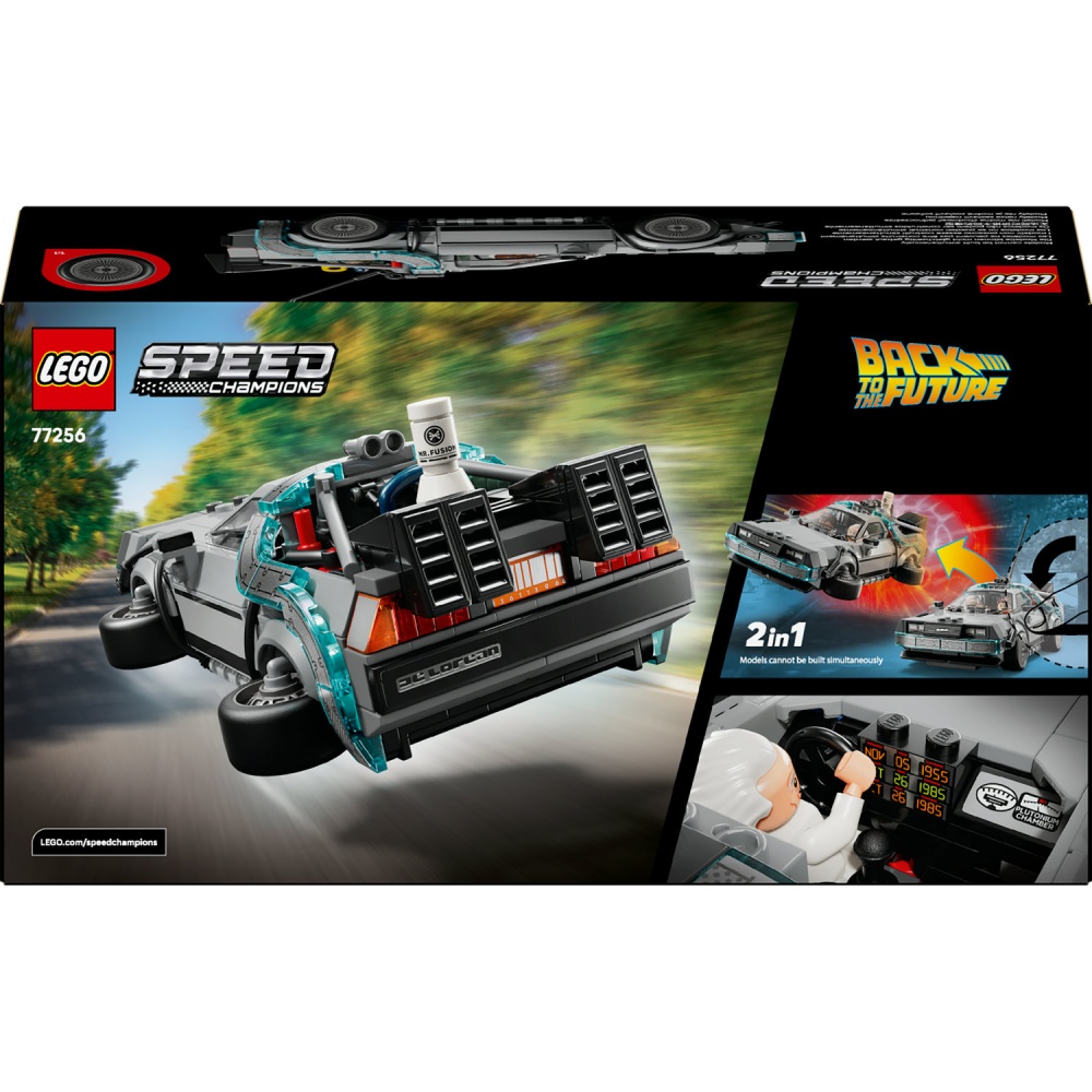 Конструктор LEGO Speed Champions Часоворот из фильма «Назад в будущее» 77256