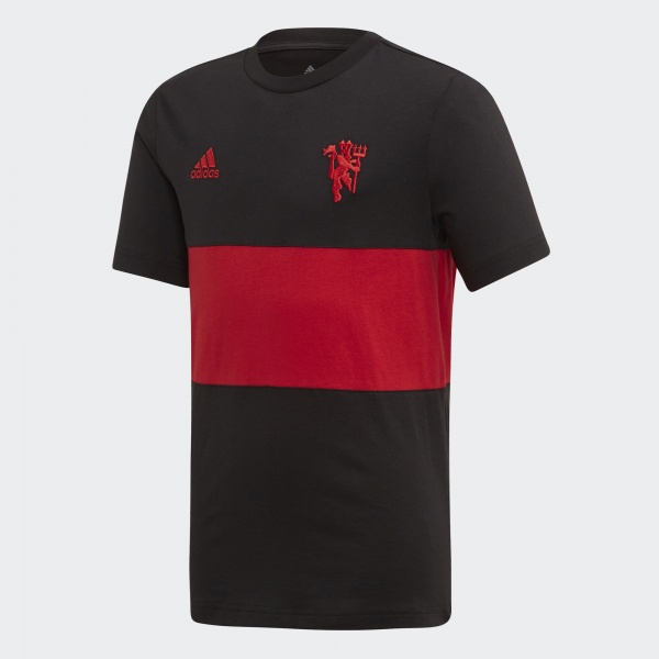 Футболка Adidas MUFC KIDS GRTEE EI6361 р.176 чорний