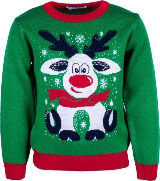 Светр Flash р.134 зелений 19BG133-6-3900 