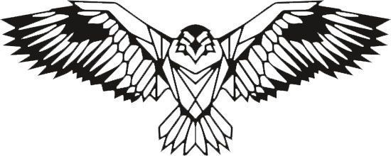 Панно Ястреб PN050 25x63 см 