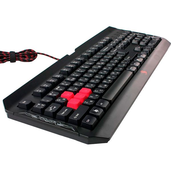 Клавіатура A4Tech (Q100) USB black 