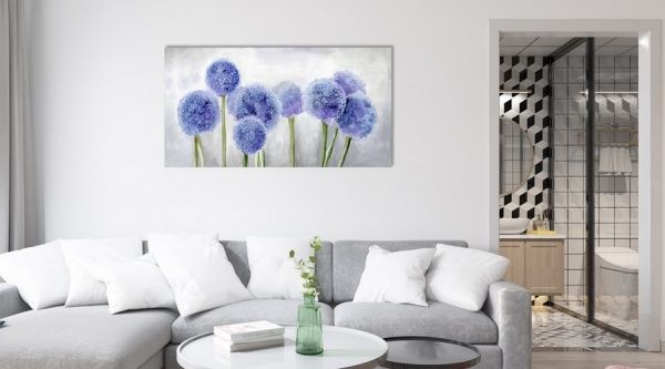 Картина Васильки AQUA-9 53x100 см ЕО170 