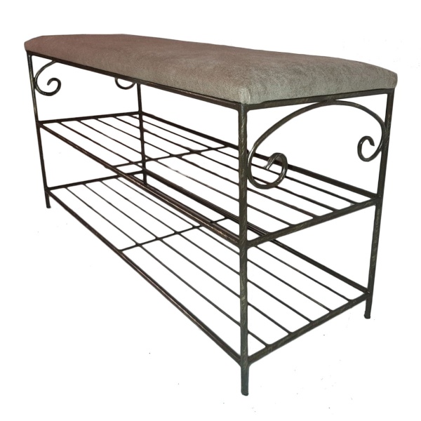 Банкетка Метал Арт Максі 28222/к 850х470х300 мм коричневий 