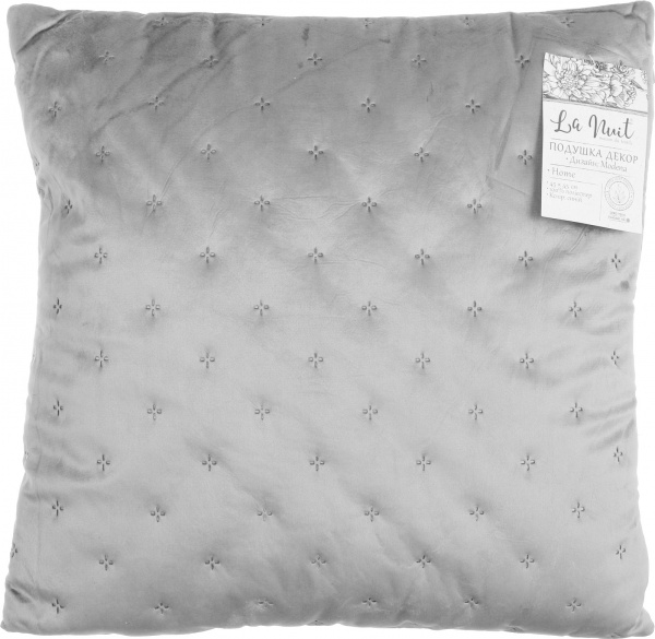 Подушка декоративна Modena 45x45 см сірий La Nuit 