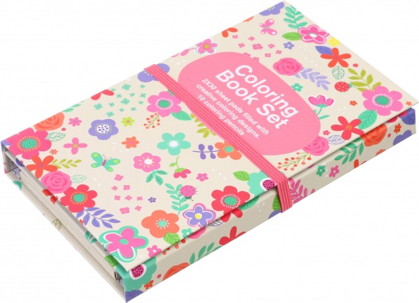 Набор для рисования раскраска Flowers 