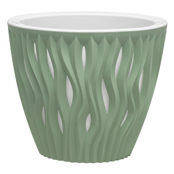 Кашпо Натхнення круглий 3 л м'ята (КШ-5662) 