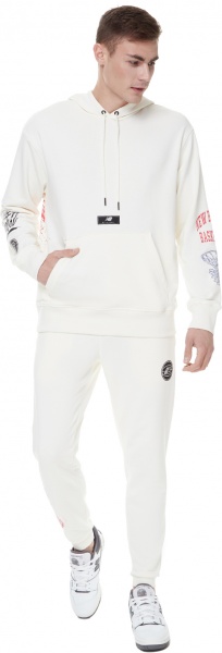 Штани New Balance HOOPS MERGED ERA'S MP21594RCA р. XXL бежевий