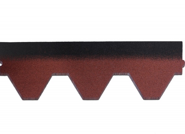 Битумная черепица MATIZOL® PATIO сотая красный оттененный 3 кв.