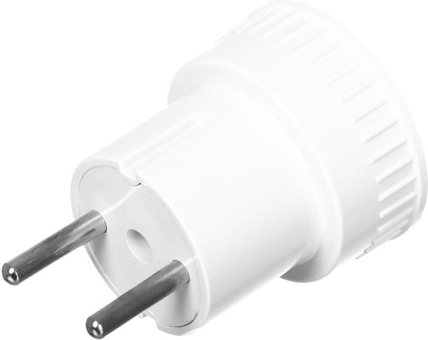 Адаптер UP! (Underprice) без заземления 1 гн. белый YK-306-WH 