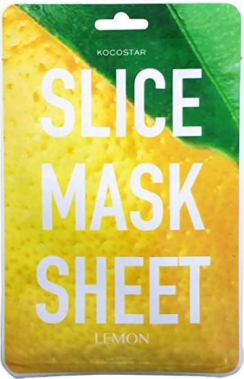 Маска для обличчя Kocostar Slice Mask Sheet Lemon 20 мл 12 шт.