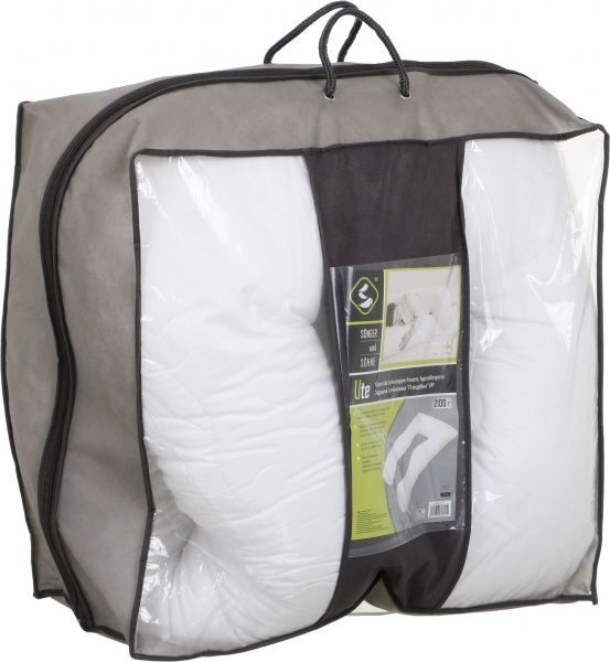 Подушка П-подібна для майбутніх мам 2100 г VIP італійський сатин Songer und Sohne