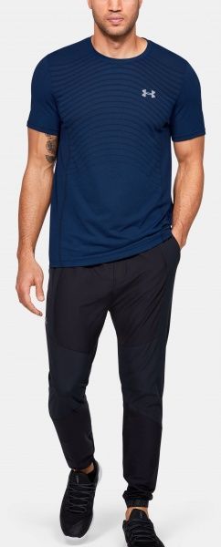 Футболка Under Armour Seamless Wave SS 1351450-449 S синій