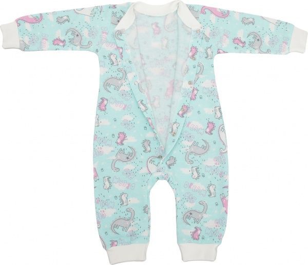 Боди Фламинго ясельный р.68 ментол 427-307 