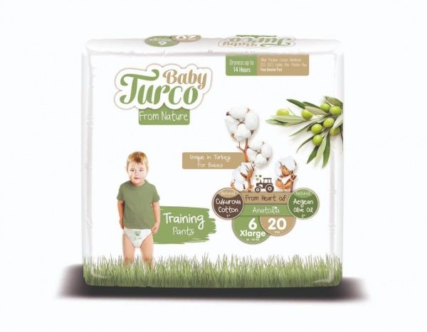 Подгузники-трусики Baby Turco XL 16+ кг 20 шт.