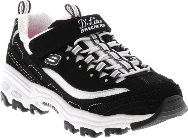 Кроссовки Skechers D'Lites 4.0 237225 BKW р.US 11 черно-белый