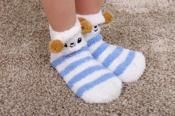 Носки для мальчиков Maxwin KIDS Страйп р.23-25 голубой с белым 