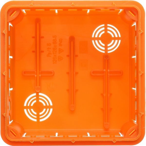 Коробка розподільча з кришкою Elektro-Plast Pp/t 5 пластик 11,5