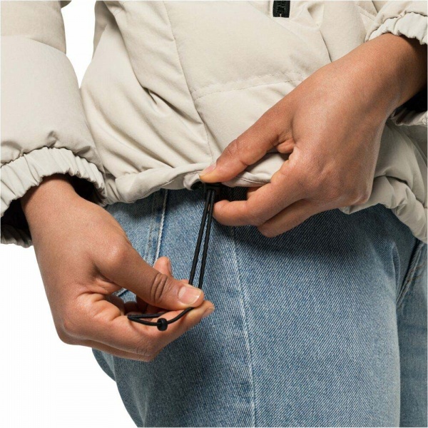 Пуховик Jack Wolfskin ALEX DOWN JKT W 1206921_5062 р.L серый