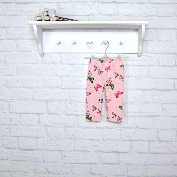 Леггинсы Blanka Бабочки 12334 р.128-134 розовый 