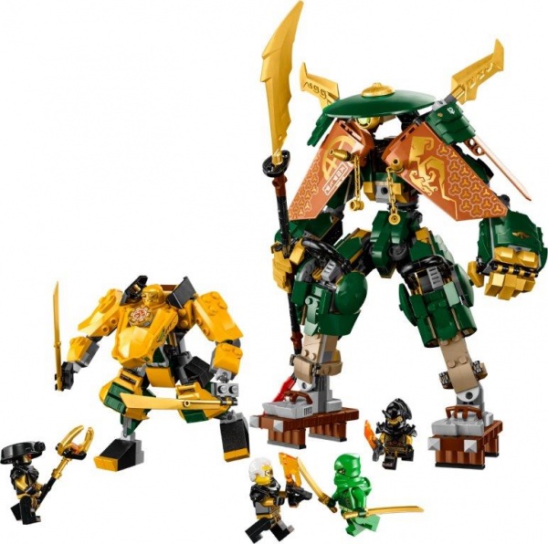 Конструктор LEGO NINJAGO Командні роботи ніндзя Ллойда й Арін 71794