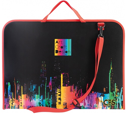 Портфель школьника Colourful на липучке А3 CF30003-01 Cool For School