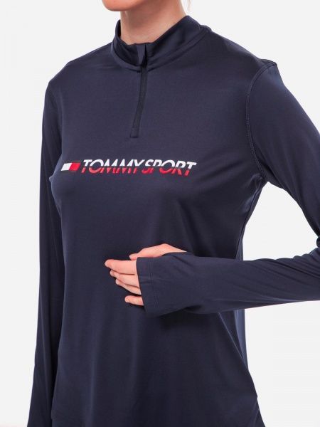 Джемпер Tommy Hilfiger 1/4 ZIP BASE LAYER TEE S10S100296401 р. M темно-синий