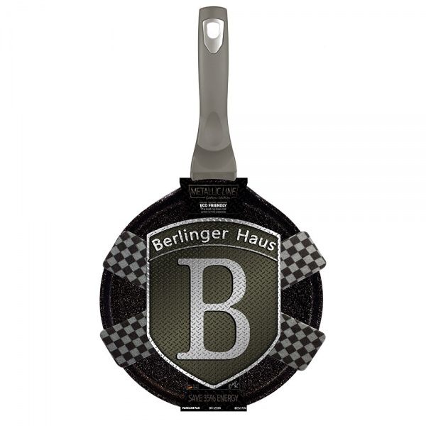 Сковорода для млинців Metallic Line CARBON Edition 25 см BH 1250N Berlinger