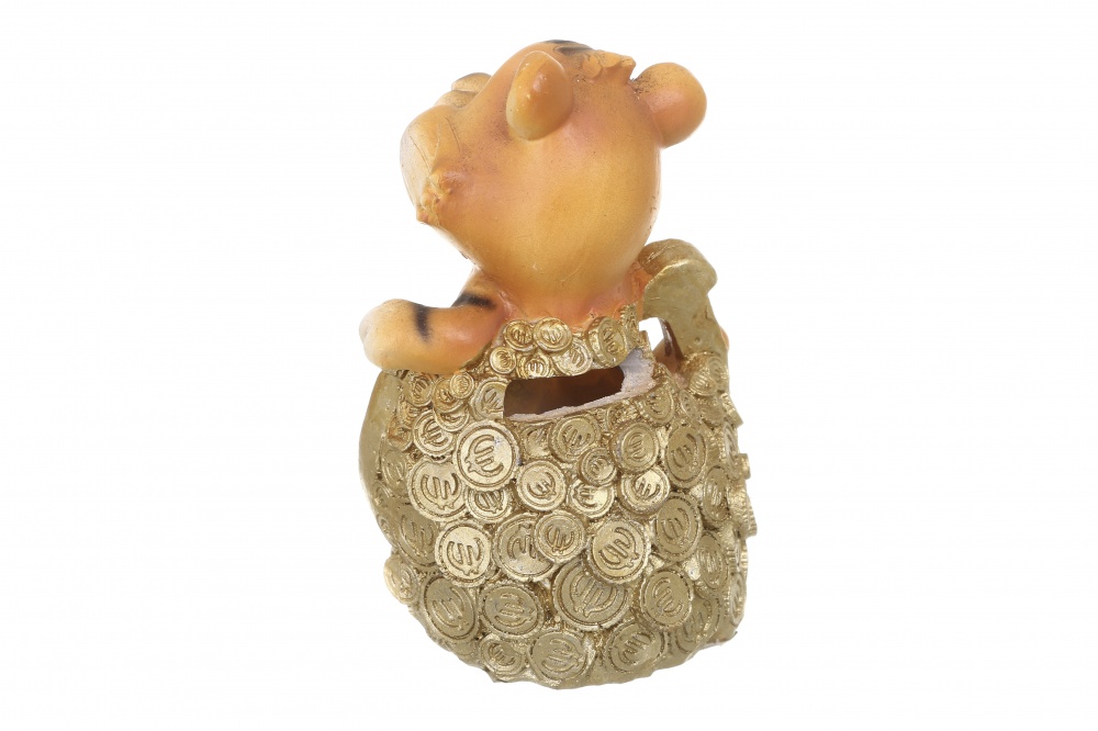 Декоративная фигура Тигр на подкове в ассортименте. 12 см