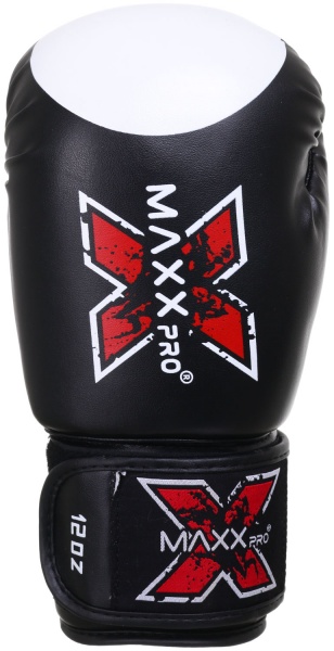 Боксерские перчатки MaxxPro AVG-616 р. 12 черный