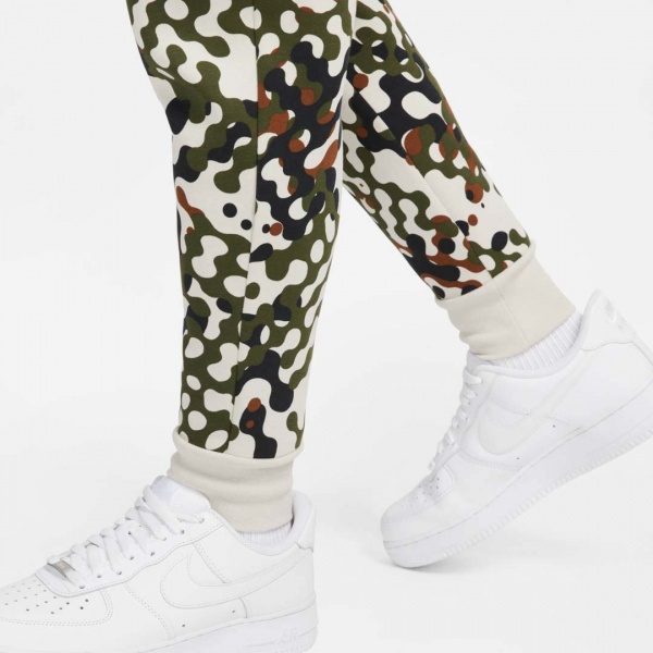 Штани Nike M NSW TCH FLC JGGR REACT DD4692-326 р. L різнокольоровий