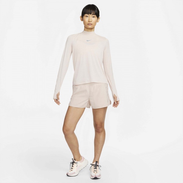 Футболка Nike W NK DF RUN DVN LS TOP DD6821-601 р.S розовый