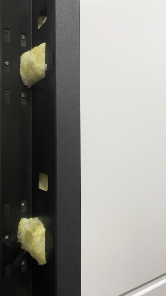 Двері вхідні Міністерство дверей ФЛАГМАН венге сірий горизонт 2050x960 мм праві