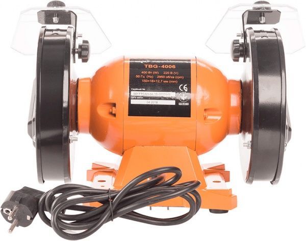 Электроточило Tekhmann TBG - 4006