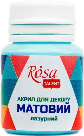 Акрил для декора Лазурный, матовый, 20 мл Інше