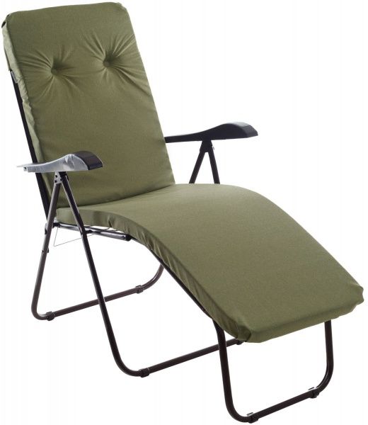 Крісло-шезлонг OLSA Машека оливковий 53,5x81 см 