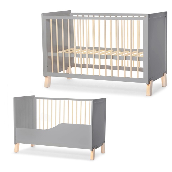 Ліжко Kinderkraft Nico Grey KKHNICOGRY000N