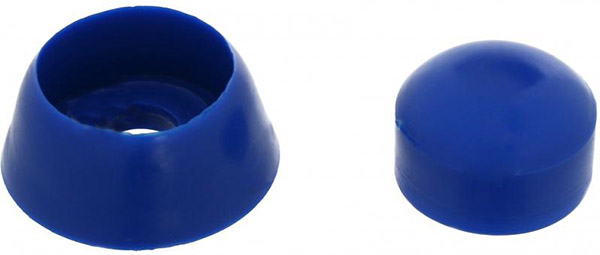 Заглушка 2-составляющая 4 шт. синий Expert Fix