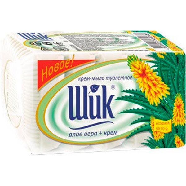 Крем-мыло Шик Алоэ вера 70 г 5 шт./уп.