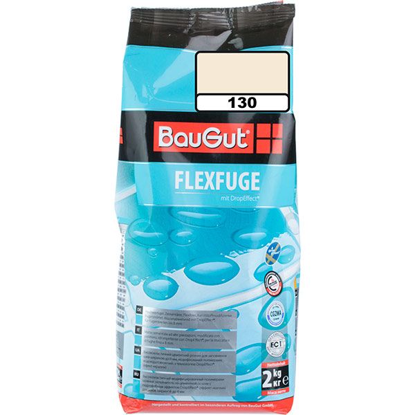 Фуга BauGut flexfuge 130 2 кг жасмин  