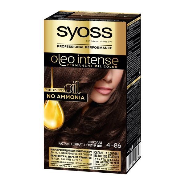 Краска Syoss Oleo Intense 4-86 шоколад 115 мл
