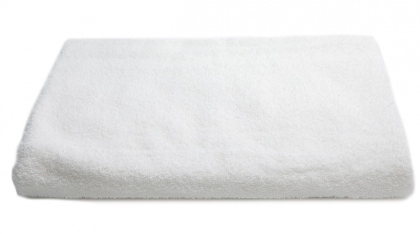 Полотенце махровое 70x140 см белый Ideal 