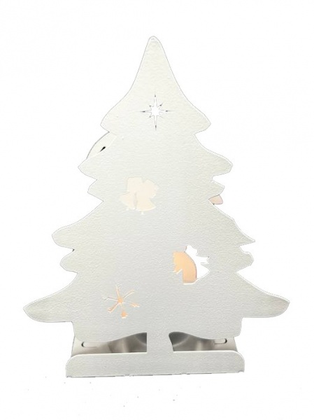 Свічник Сніговичок білий 60х40 SG-783