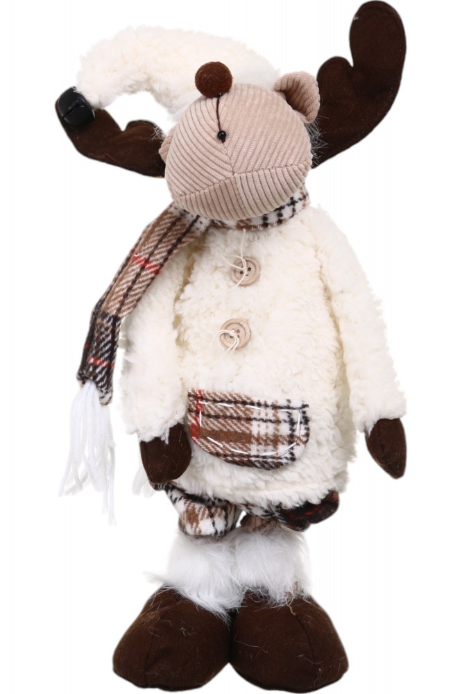 Декорация новогодняя Лось на длинных ножках YM82800A 64 см