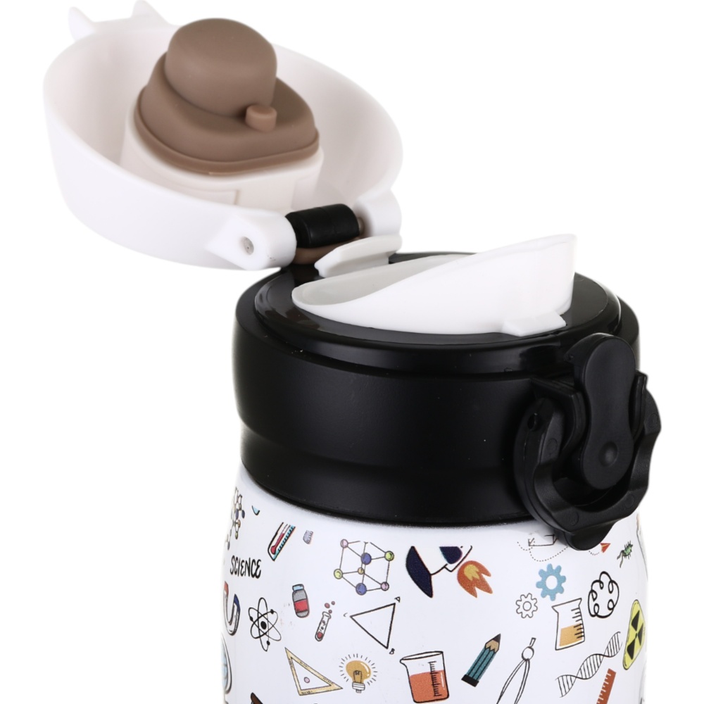 Термочашка Flamberg Science білий 420 мл LC-1616