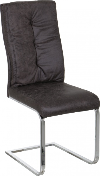 Стілець обідній Гранада К-53 сірий/темно-коричневий