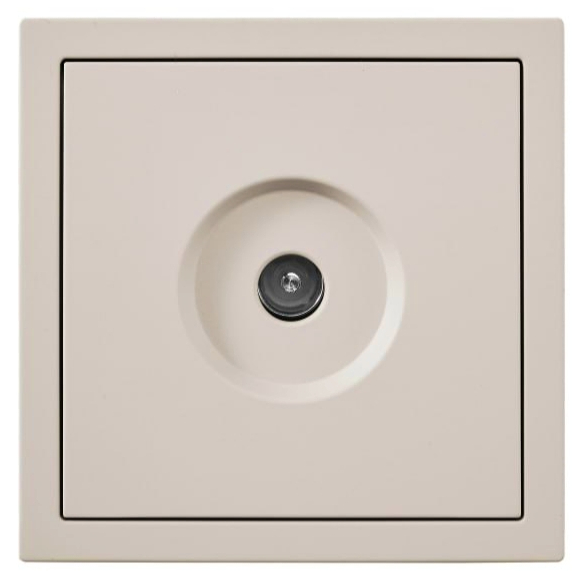 Механизм розетки TV оконечная HausMark Juna IP20 песочный/бежевый 7041-1888U2-130