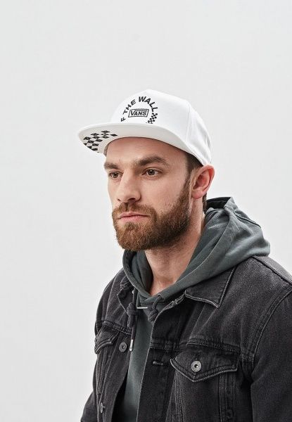 Бейсболка Vans MN_OTW_DISTORT_SNAPBACK VA3I1BWHT OS белый