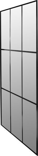 Душова стінка ScandiSPA Scadi S251BG walk-in 100x200 см grid