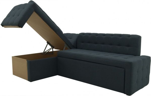 Куточок кухонний Кедр КАРАТ розкладний 7 синій